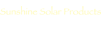 Sunshine Solar Products