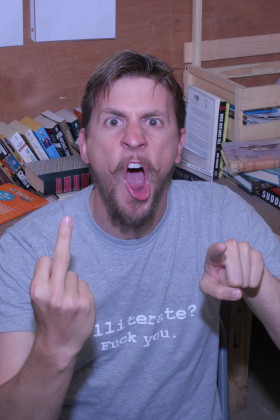Illiterate? Fuck you.