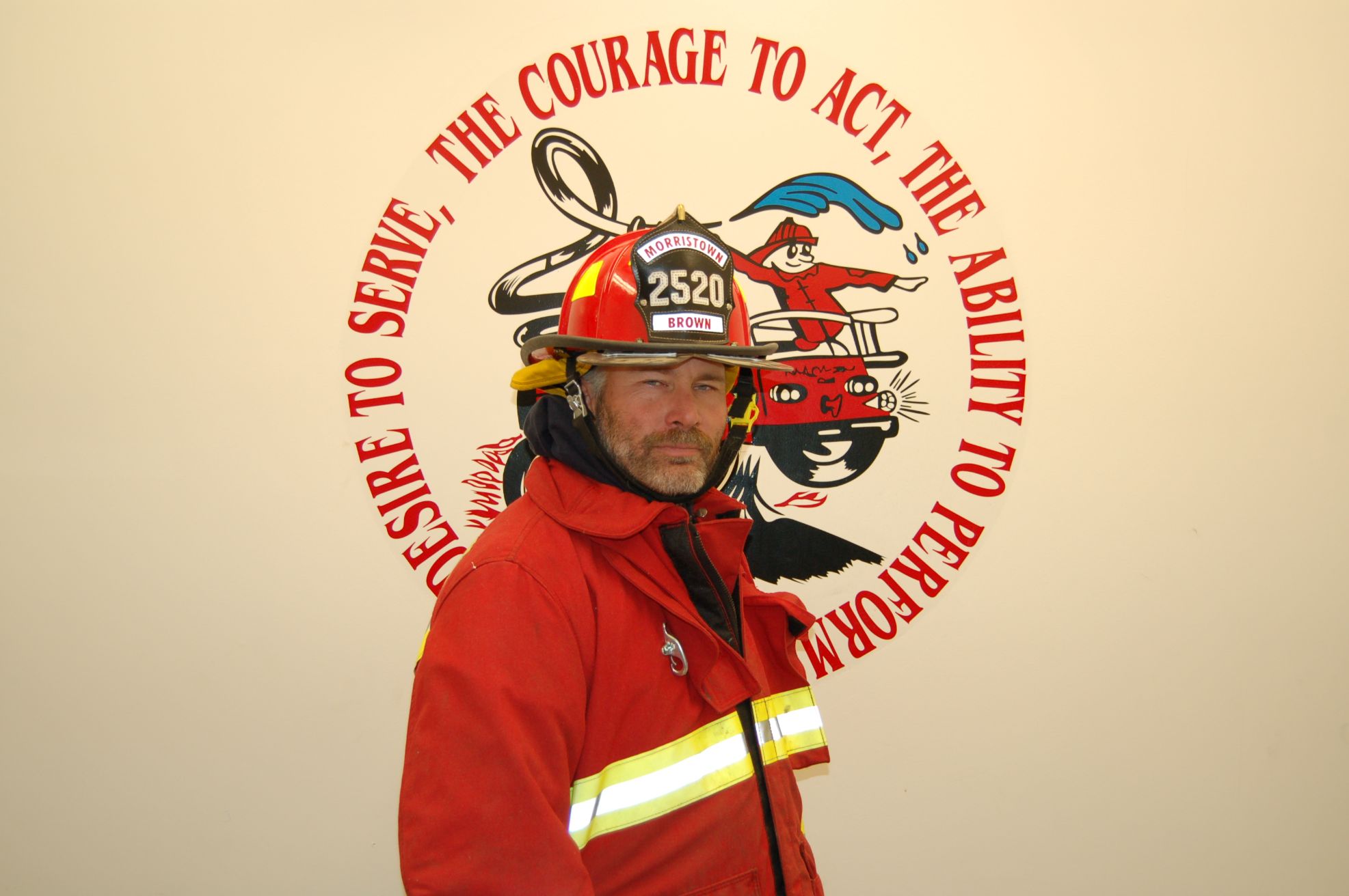 Fire Fighter David Brown