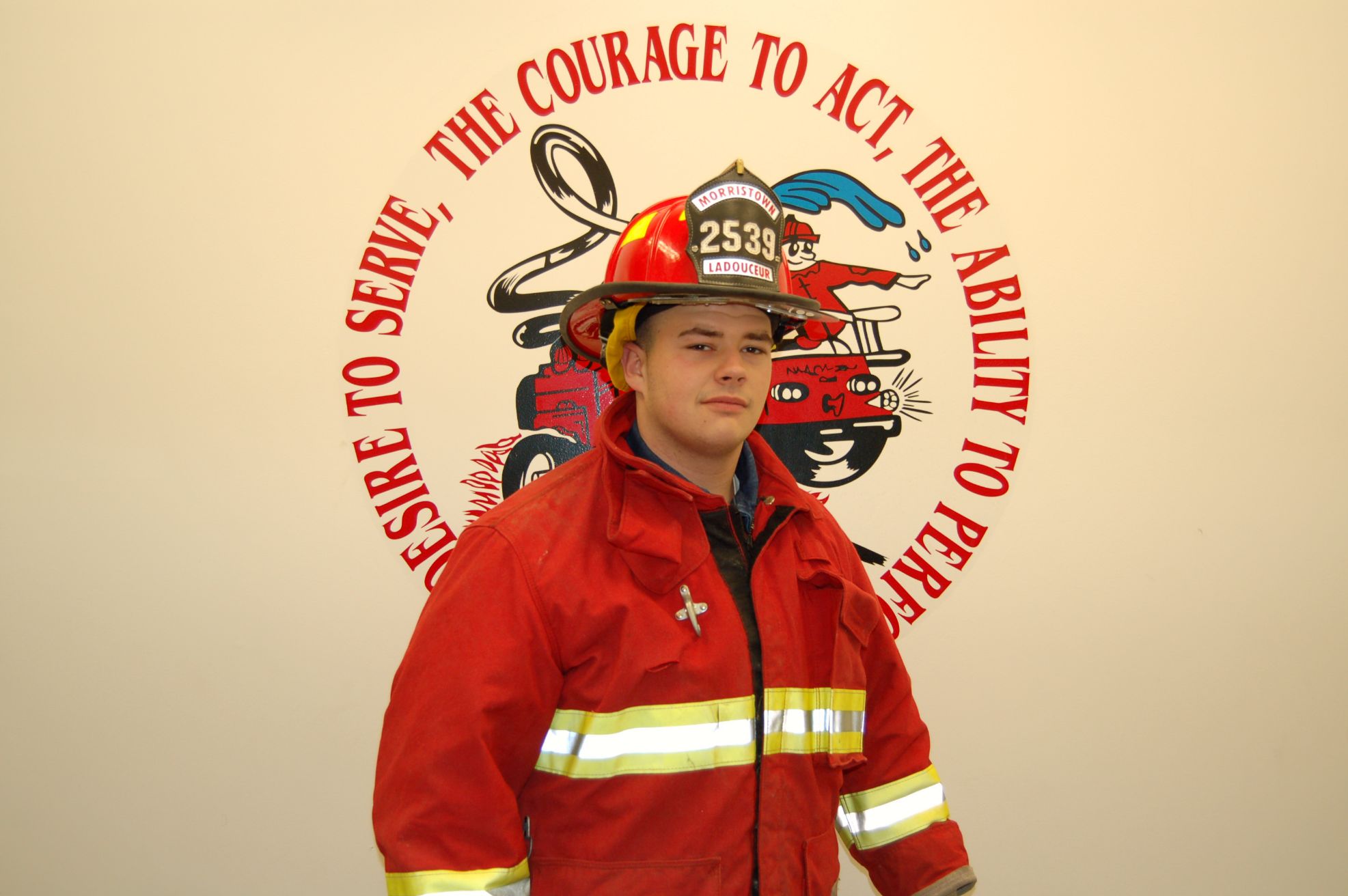 Fire Fighter Dan Ladouceur