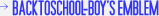 BACKTOSCHOOL-BOY'S EMBLEM