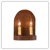 Tin Willow Double Wall Sconce