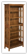 Bookcase, Mission  w/5 adjustable shelves