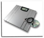 American Weigh BioWeigh-USB BMI Fitness Scale 330 x 0.2lb