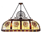 Stained Glass Billiards Lamps