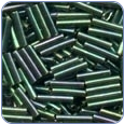 MH82045 - Bugle Beads Medium - Willow Green - 2 packs