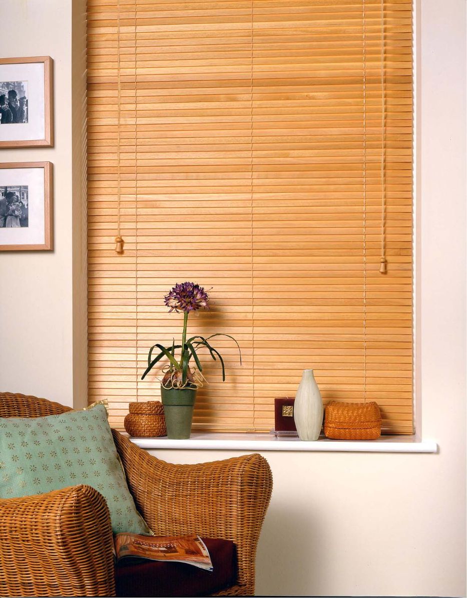 Wooden Slatted Blinds