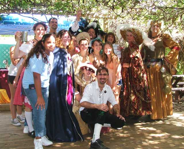 Texas Renaissance Group Photo with Chris Rybak