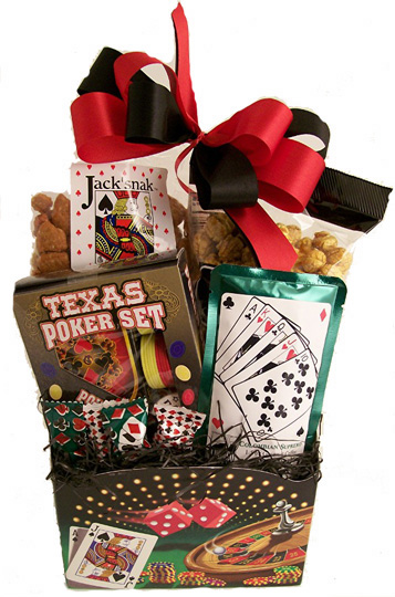 Poker Gift Basket