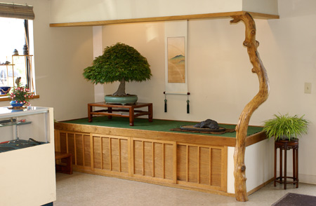 Summer display of Maple in studio alcove