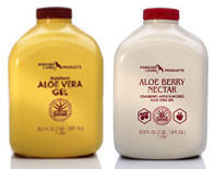 Aloe Vera Juice and Aloe Berry Nectar