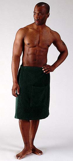 Mens Bath Wrap Turkish Cotton
