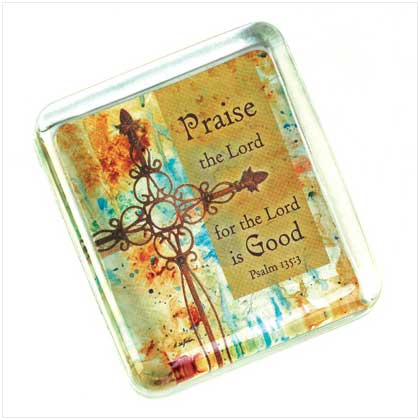Gift Idea - Inspirational Scripture Paperweight