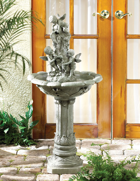 Outdoor, Indoor, Wall & Garden Water Fountain
