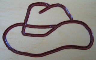 Cowboy Hat outline