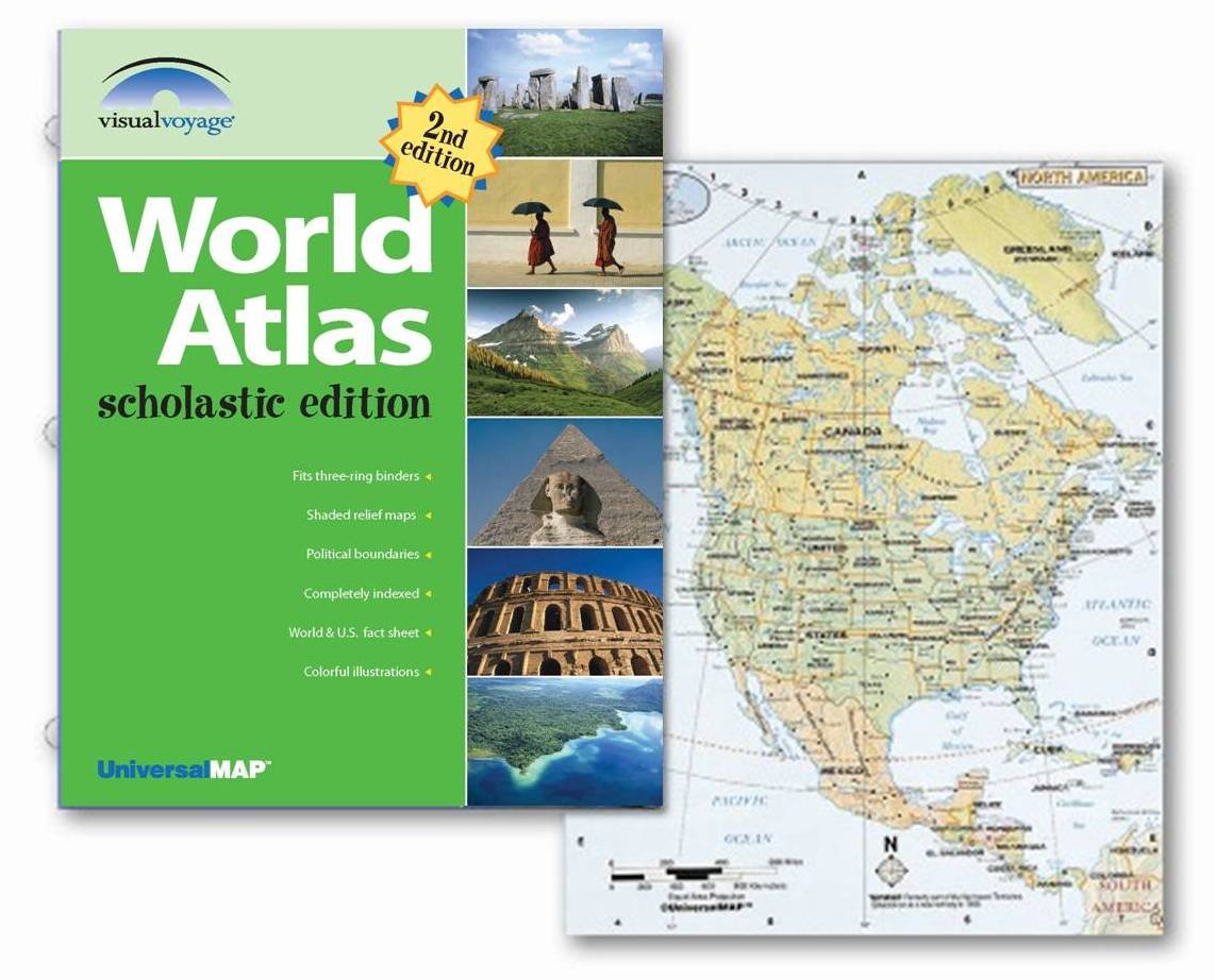 World Atlas Map Geography