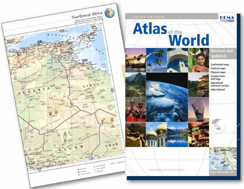 World Atlas Map Geography