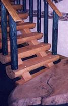 dual post staircase