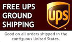 Free UPS Ground Shipping