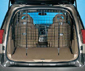 Vehicle Pet Barrier Installed in SUV