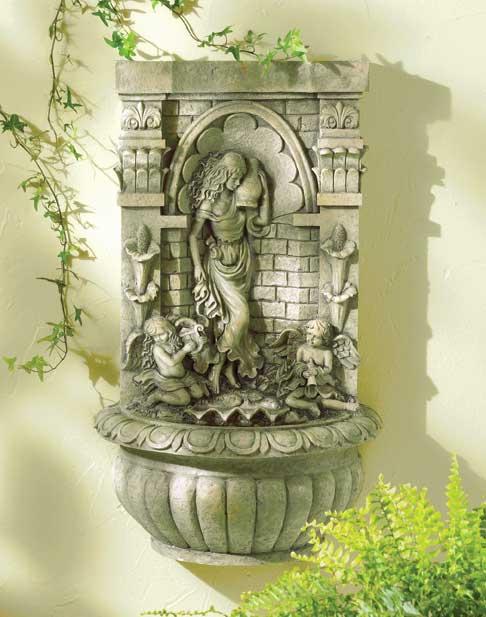 Wall Fountains at Backyard Water Fountains.com