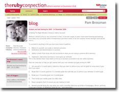 Pam Brossman The Ruby Connection