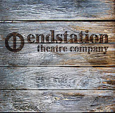 Endstation logo on wood
