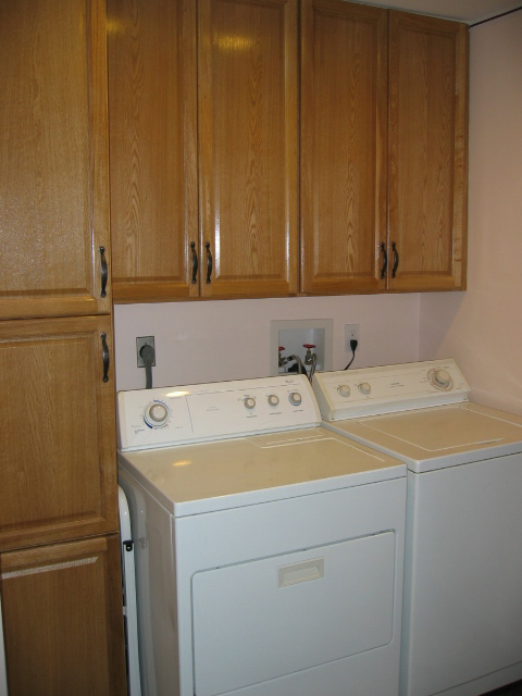 KCD John's Laundry Washer Dryer Copyright Kitchen Cabinet Discounts