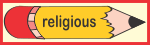 Religious Pencil Religious page
