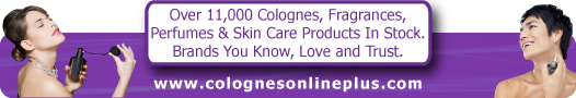 Colognesonlineplus.com Banner