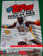 2003-04 Topps Basketball Jumbo Box