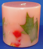 Botanical Pillar Candle Figs and Melon (SKU: JCN-BOT195)