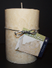 Soy Pillar Candle Vanilla (SKU: JCN-SOYVAN)