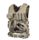 Rothco Cross Draw MOLLE Tactical Paintball and Airsoft Vest - MulitCam 6384