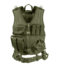 Rothco Cross Draw MOLLE Tactical Vest - Olive Drab