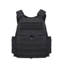 Rothco Bulletproof Plate Carrier MOLLE Vest - Black