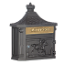 Residential Victorian Mailbox Surface Mounted w/ Die Cast Alm