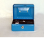 cash boxes: strong steel cash box blue