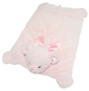 BEARINGTON Baby® Pink Huggie Bear Belly Blanket (SKU: BBBB196350)