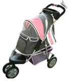 1st Class Jogging Pet Stroller - Pink